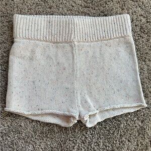 Millk Confetti Speckled Knit Shorts 8Y